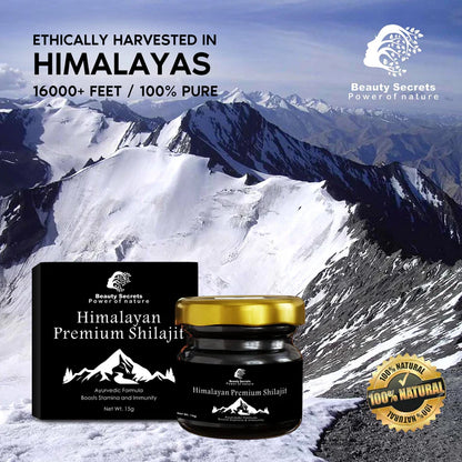 🔥 Fuel Your Body & Mind – 100% Authentic Himalayan Shilajit