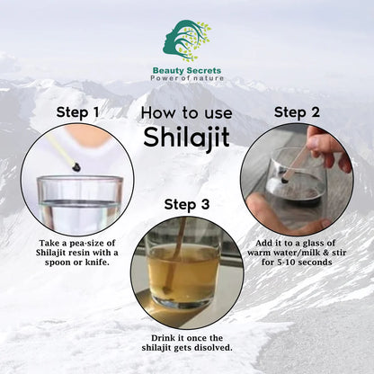 🔥 Fuel Your Body & Mind – 100% Authentic Himalayan Shilajit