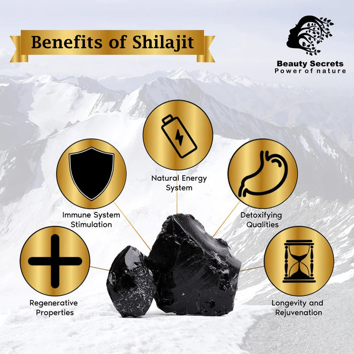 🔥 Fuel Your Body & Mind – 100% Authentic Himalayan Shilajit